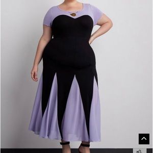 Torrid Ursula Purple Maxi Dress - Size 3